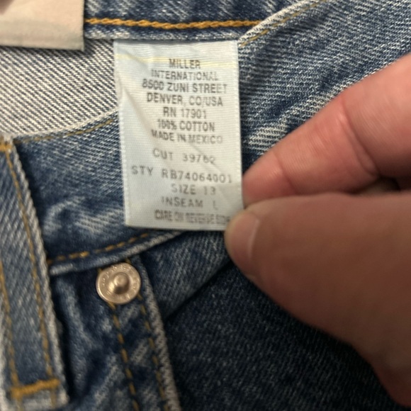 Vintage Rockies Western Jean Size 13..34 inch long - Picture 2 of 6